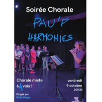 Soirée chorale Pau’P harmonies