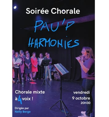 Soirée chorale Pau’P harmonies