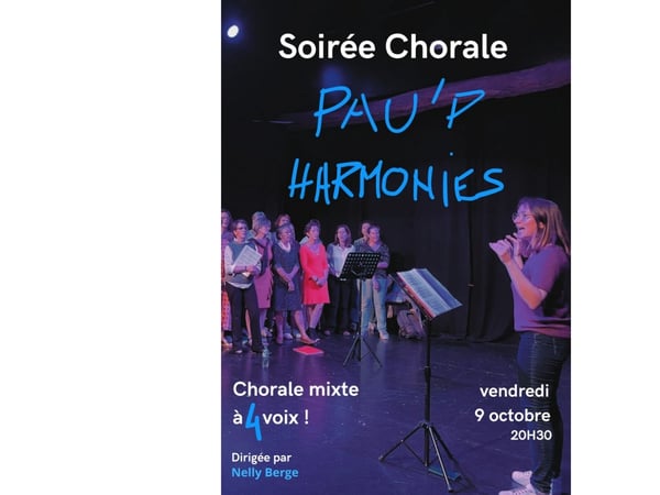 Soirée chorale Pau’P harmonies