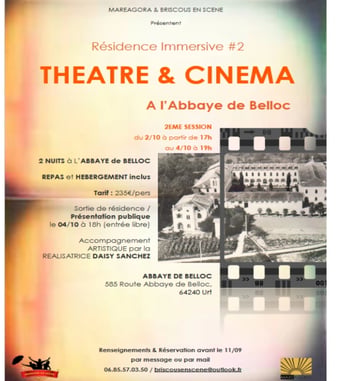 Résidence immersive : Théâtre et Cinéma