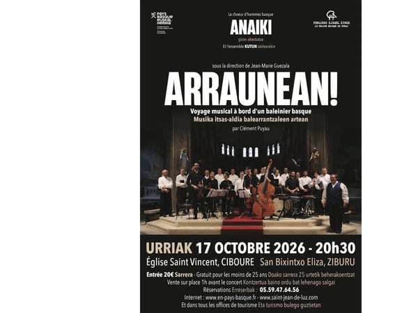 Concert Anaiki "Arraunean"