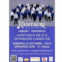 Concert de la chorale Kantauri