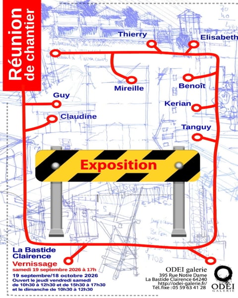 Journées Européennes du patrimoine : exposition " Réunion de chantier "