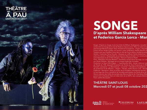 Saison Théâtre à Pau - Songe