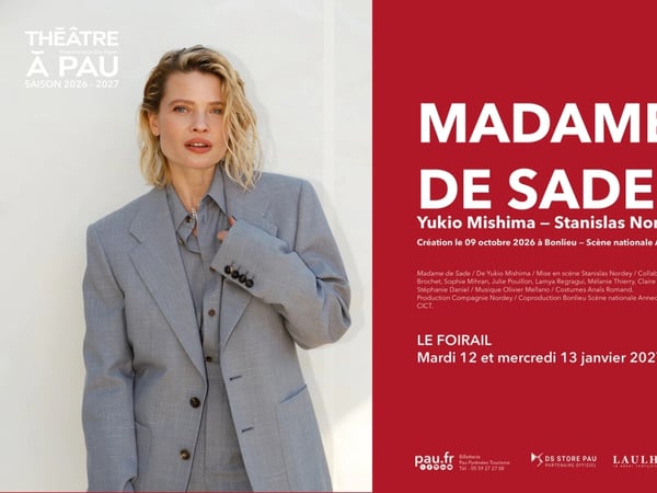 Saison Théâtre à Pau - Madame de Sade
