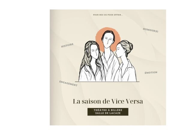 La saison de Vice Versa Théâtre