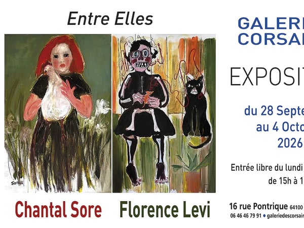 Entre elles, peintures de Chantal Sore et Florence Levi