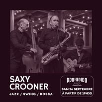 Prohibido Biarritz Jazz Club - Saxycrooner