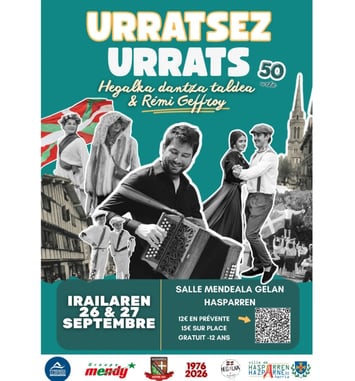 50 ans d’Hegalka : Urratsez Urrats