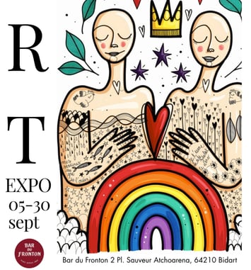 Exposition de l'artiste Mathilde Sakouvogui au Bar du Fronton