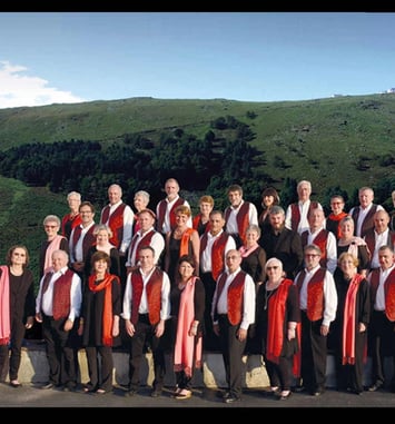 Concert de chants basques : choeur mixte Larrun Kanta