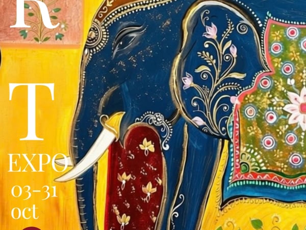 Exposition de l'artiste Poonam Sharma au Bar du Fronton
