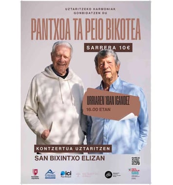 Concert de Pantxoa ta Peio Bikotea