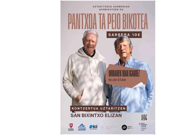Concert de Pantxoa ta Peio Bikotea