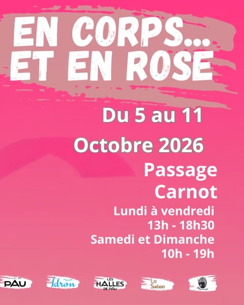 Exposition octobre rose: En corps... et en rose