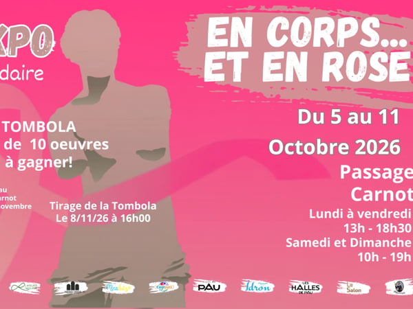 Exposition octobre rose: En corps... et en rose