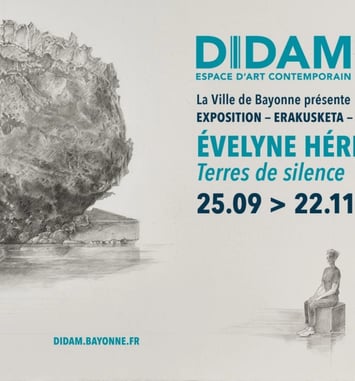 Exposition au DIDAM : Évelyne Hérisson "Terres de silence"