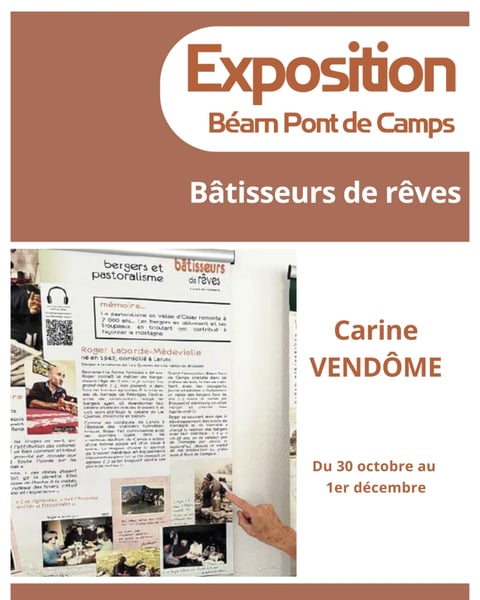 Exposition : Bâtisseurs de rêves - Carine Vendôme