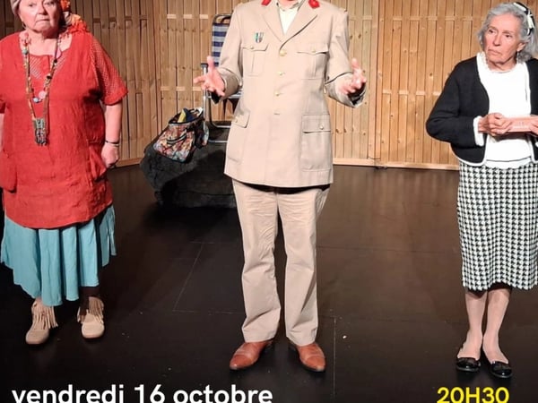 Drapeaux, majorettes et confettis par le Théâtre Fébus