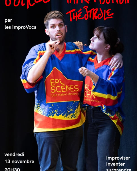 Soirée d’improvisation théâtrale par les ImproVocs