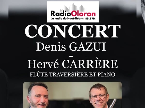 Concert flûte traversière et piano