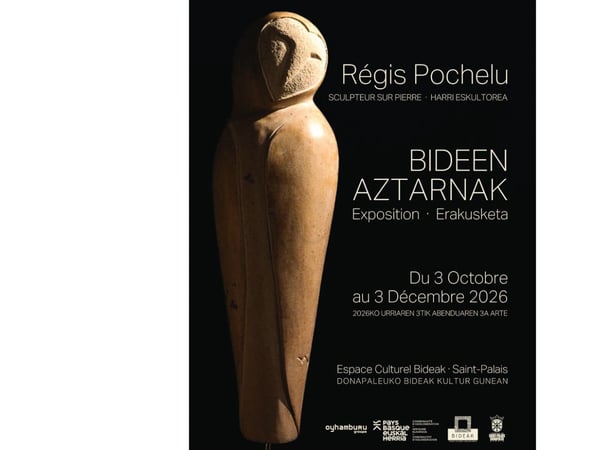 Exposition "Bideen Aztarnak" de Régis Pochelu