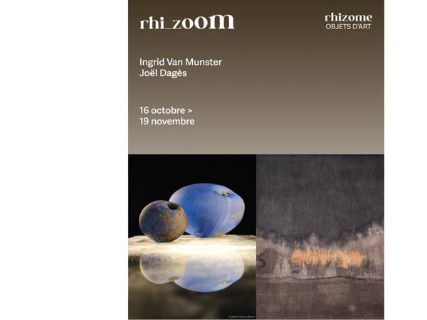 Rhi-ZOOM #2 : exposition Ingrid Van Munster et Joël Dagès