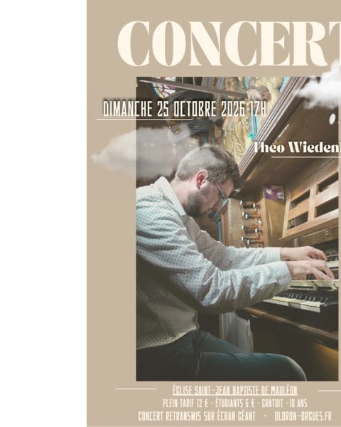 Concert à l'orgue Cavaillé-Coll