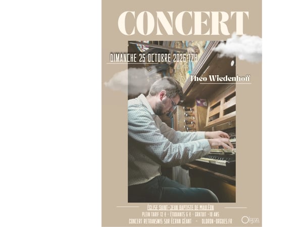 Concert à l'orgue Cavaillé-Coll
