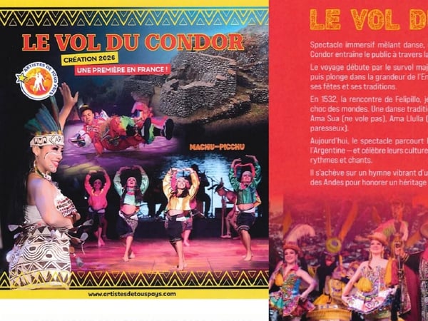 Spectacle : Le vol du Condor
