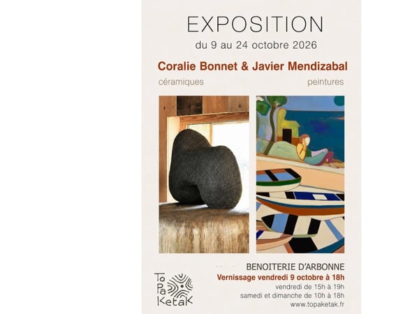 Exposition de Coralie Bonnet et Javier Mendizabal