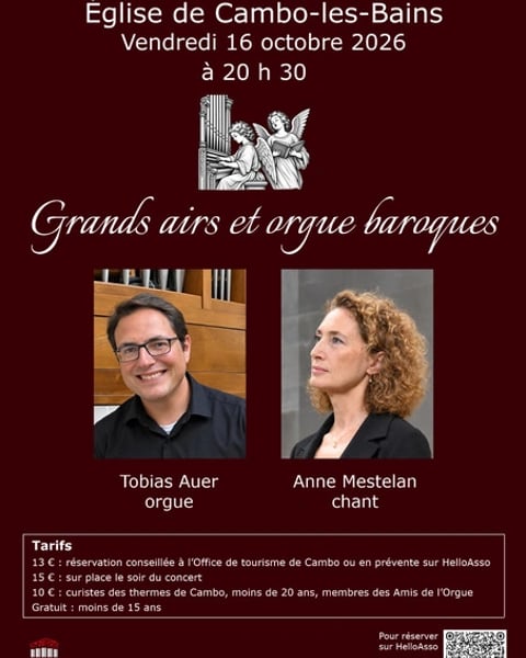 Concert - Grands airs et orgue baroques