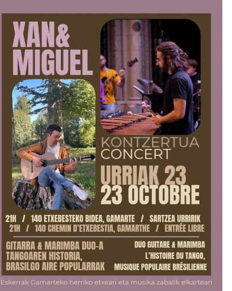 Concert Xan et Miguel