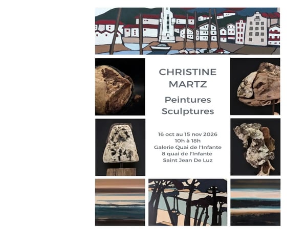 Exposition peinture sculpture: Entre Terres Ancestrales et Horizons Marins