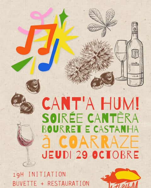 Soirée Cantèra // Castanhas e Bourret