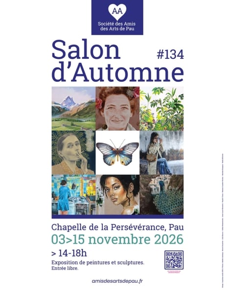 134e Salon d'Automne des Amis des Arts de Pau - Exposition peintures et sculptures