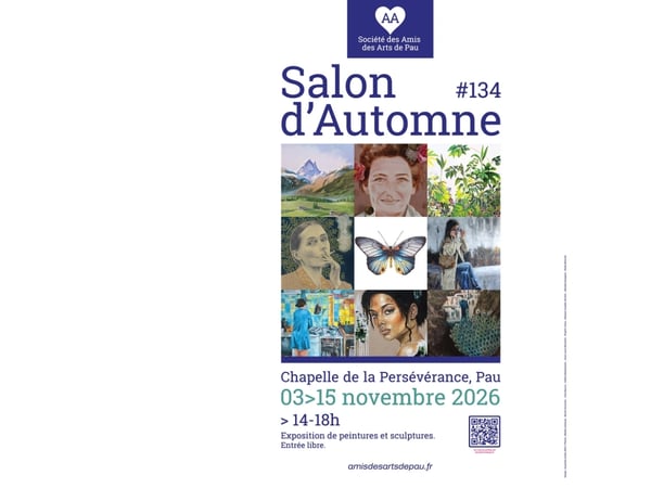 134e Salon d'Automne des Amis des Arts de Pau - Exposition peintures et sculptures