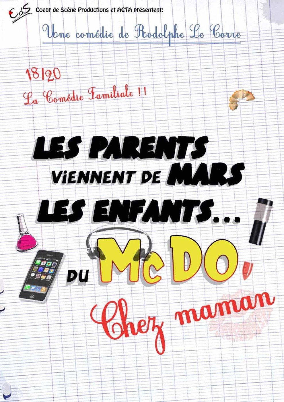 Les Parents Viennent de Mars, les Enfants du Mc Do